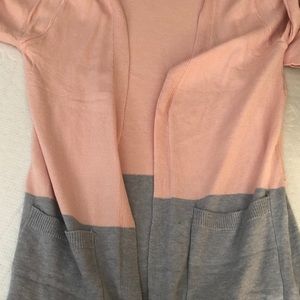 Cardigan, knee length